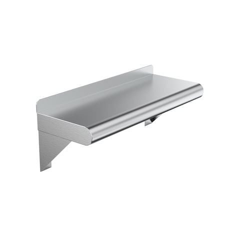 Amgood 8 in. x 16 in. Stainless Steel Wall Shelf AMG WS-0816